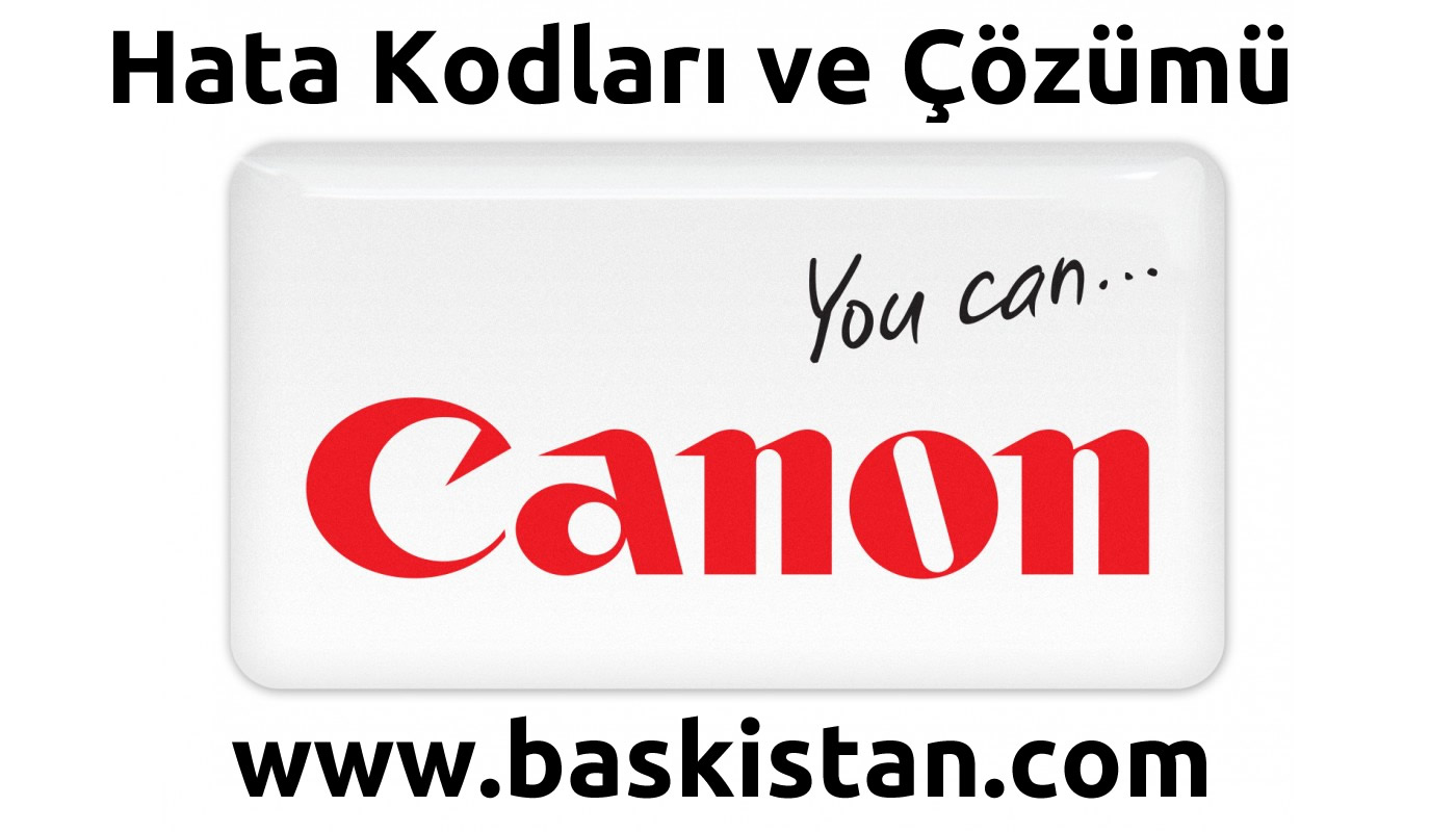 Canon MAXIFY Yazıcı Hata Kodları