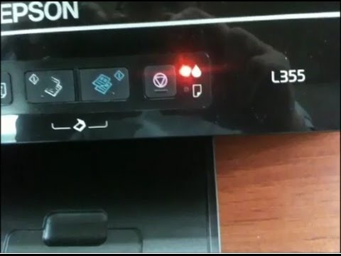 Epson Mürekkep ışığı yanıp sönüyor, ne yapmalıyım ?